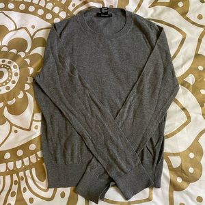 Grey Long Sleeve Sweater